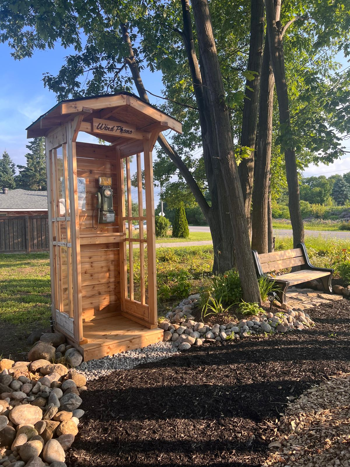 Wind Phone at Hospice Huronia Penetanguishene